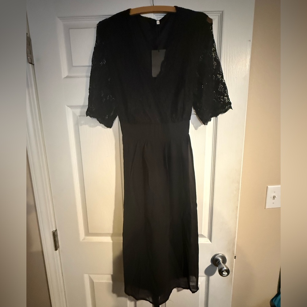 Black pinup fashion dress